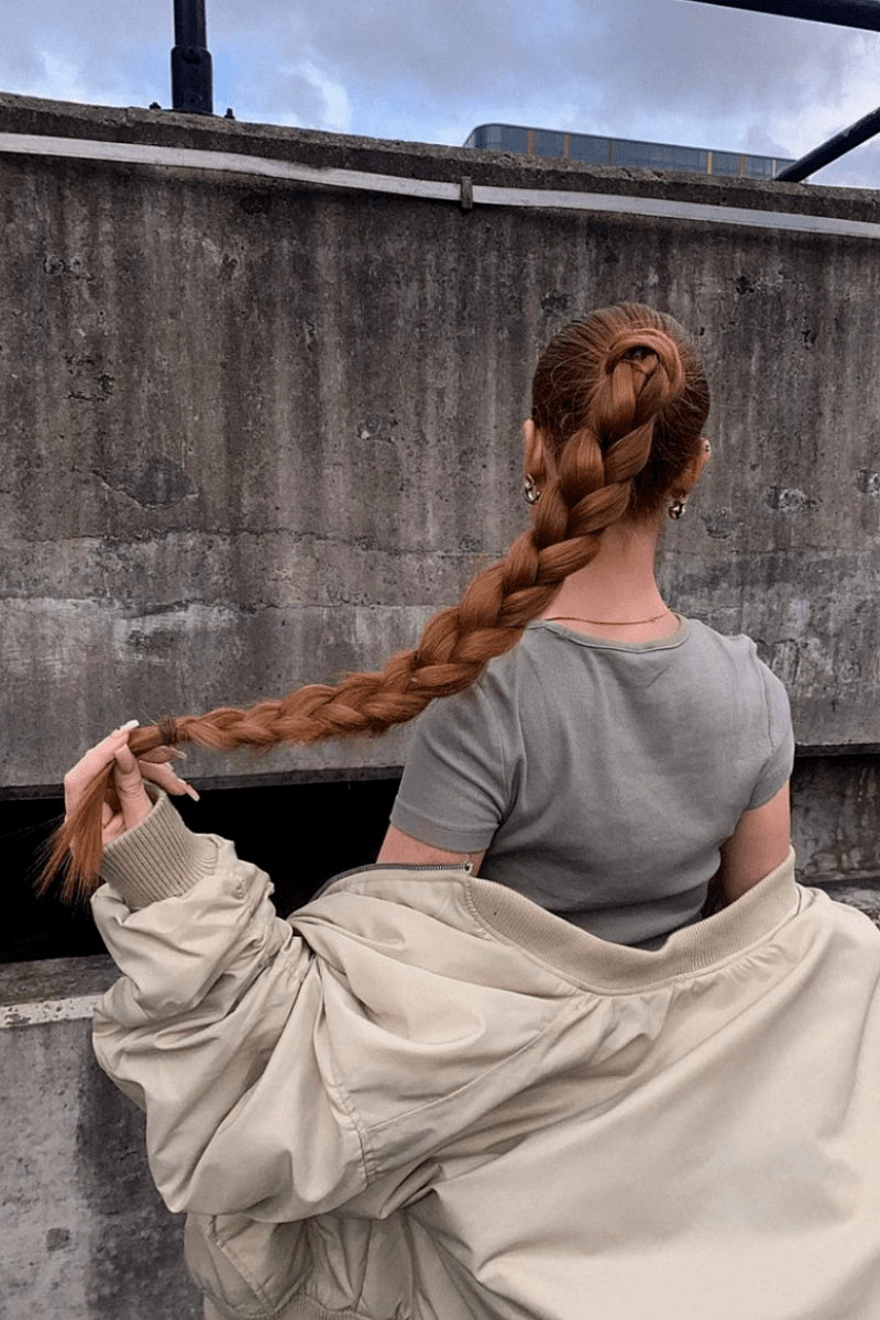Grande 26" Braid - REDS | AUBURN #1