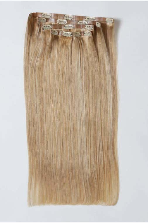 Luxury Gold 18" 150g 5 Piece Human Hair Extensions