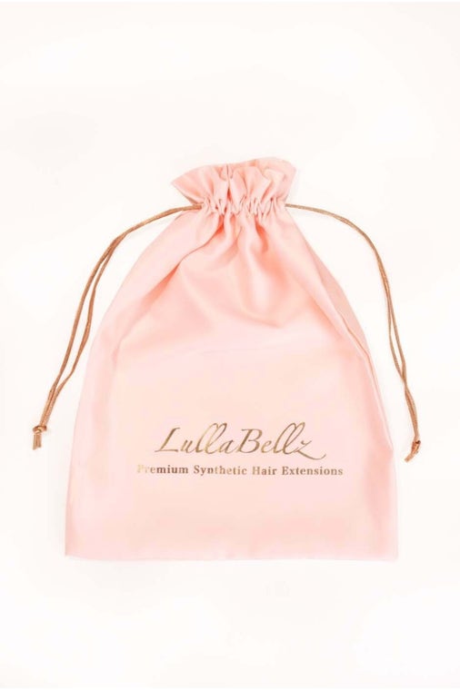 LullaBellz Hair Extensions Storage Bag (Pink)