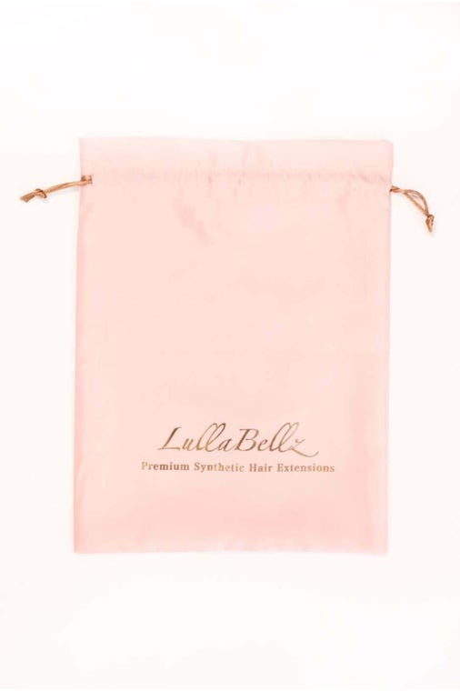 LullaBellz Hair Extensions Storage Bag (Pink)