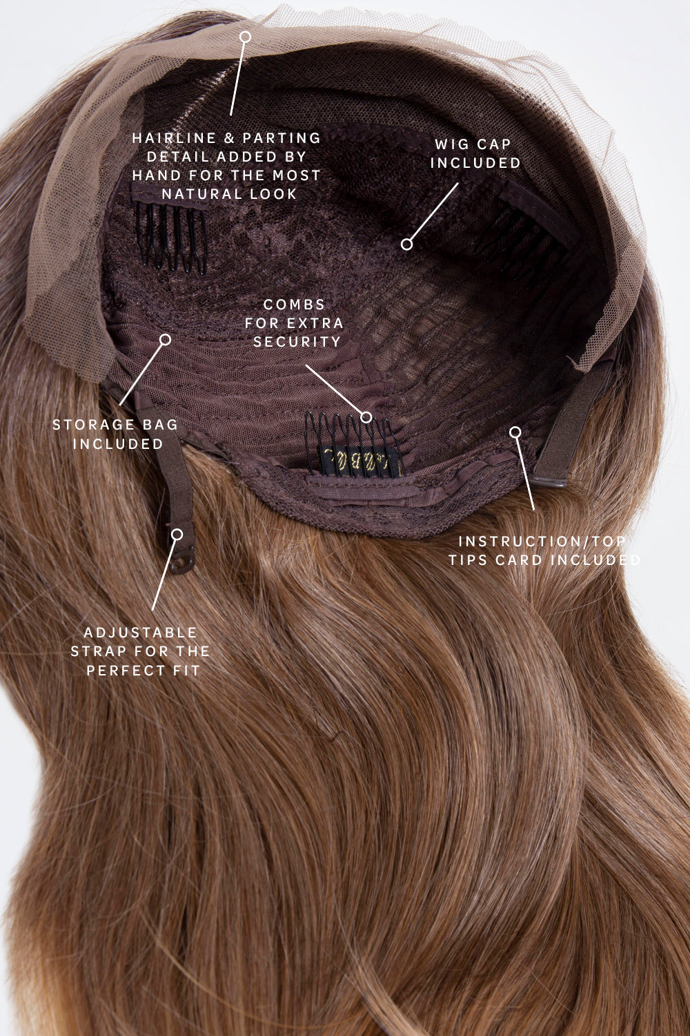 The Mya - Balayage Bronde Midi Curve Lace Front Wig