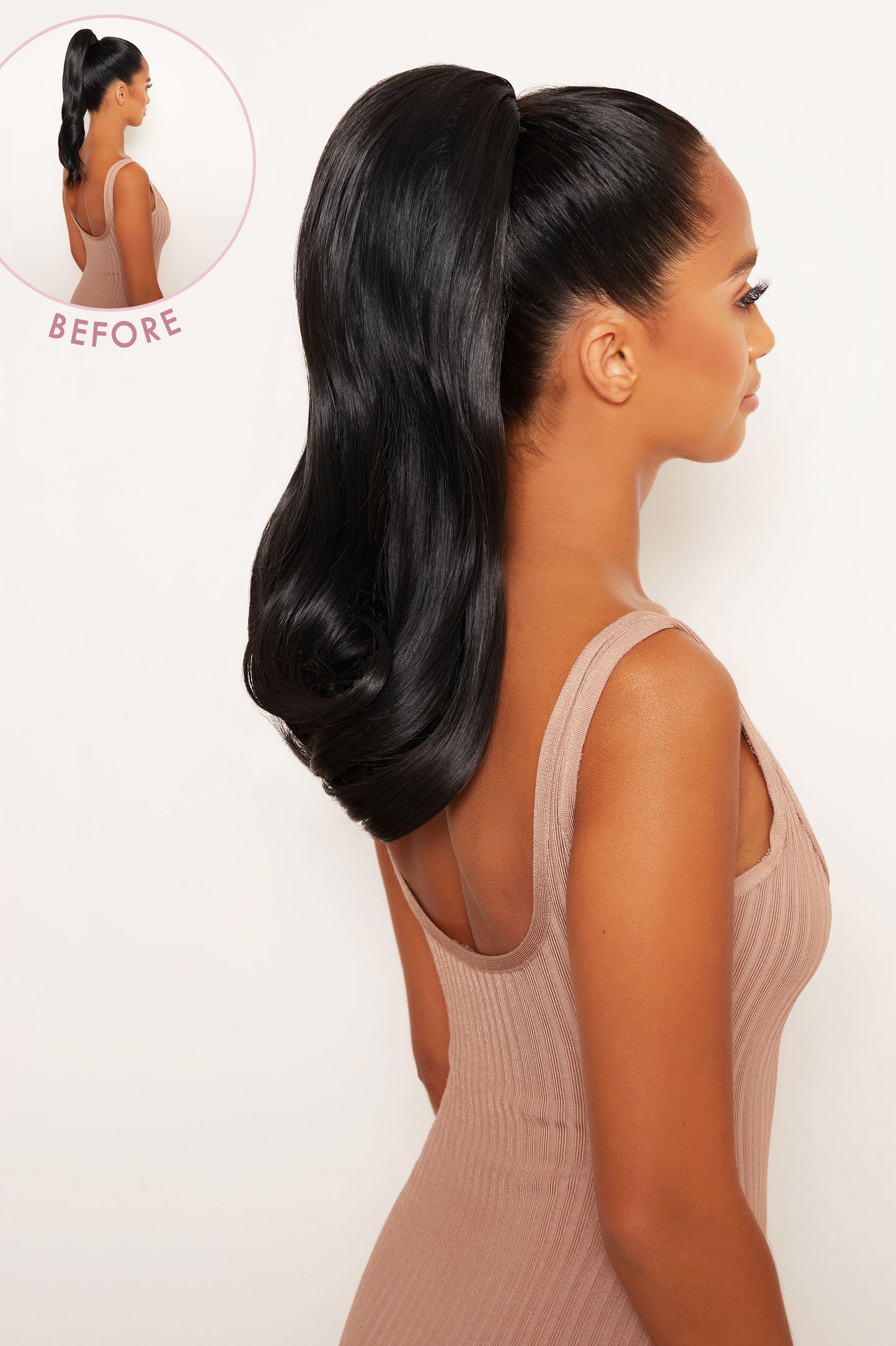 Bouncy Luxe 18" Curly Drawstring Ponytail
