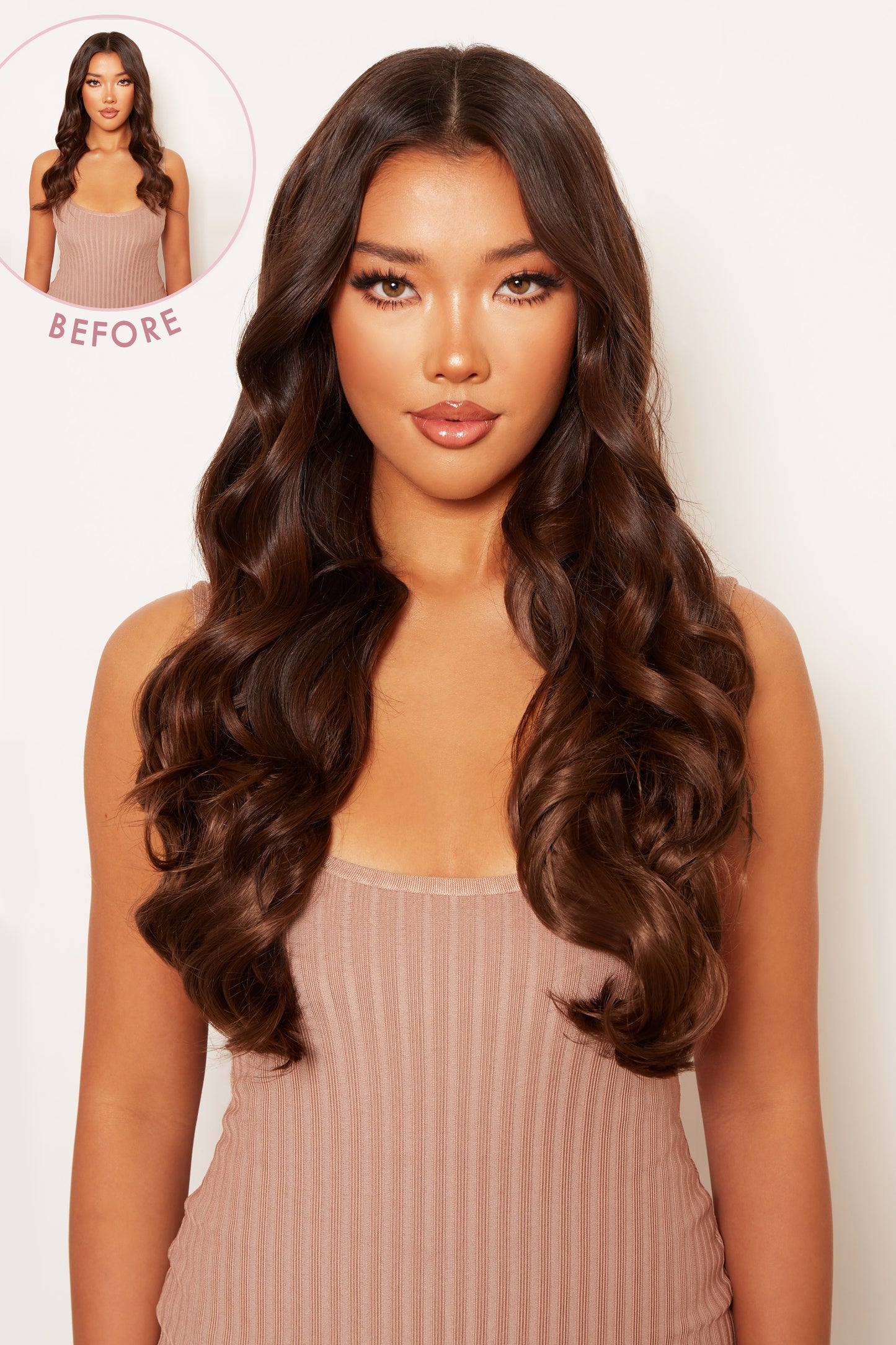 Thick 20" 1 Piece Curly Clip In Hair Extensions