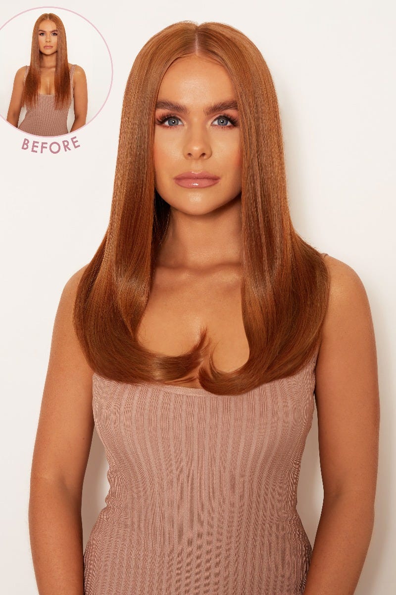 Super Thick 16" 5 Piece Curve Clip In Hair Extensions