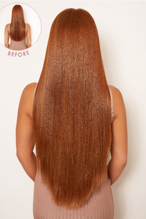 Super Thick 26" 5 Piece Statement Straight Clip In Hair Extensions